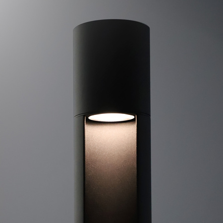 Borne lumineuse extérieure AIDEN 85cm IP44 GU10 230V noir EDO777714 EDO Solutions