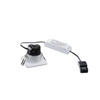 PATTA-F encastré de plafond intérieur/extérieur, carré, blanc, LED, 11W, 3000K, IP20/IP65, RT 2012, variable Triac, SLV