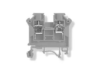 Connecteur de bus à visser ZUG, série NEW, 6,0 mm2, TS 35, 1 piste, gris ZSG1-6,0Ns Simet