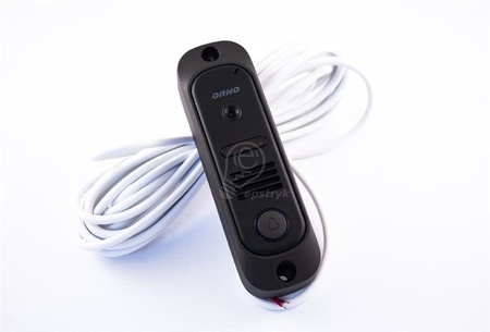 Kit vidéophone""pin hole"", ARCUS MEMO 7"", noir, OR-VID-JS-1040/B, Orno