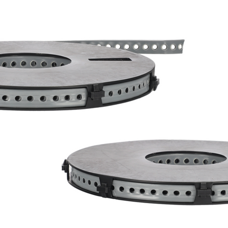 Rouleau de ruban de montage perforé couvert 10 m