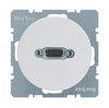 R.1/R.3 Prise VGA, blanc, brillant Berker 3315402089