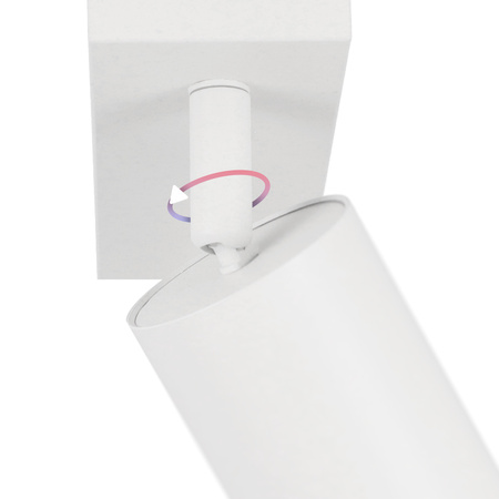 Plafonnier spot pour plafond 2xGU10 blanc MALGA 2 Edo Solutions