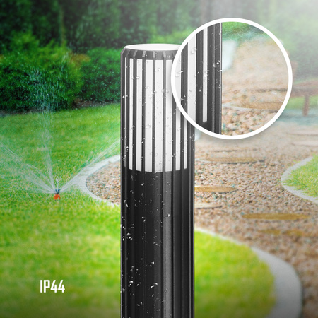 Borne lumineuse extérieure TORRIN 55cm IP44 GU10 220-240V noir EDO777716 EDO Solutions