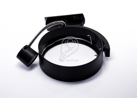 KALU TRACK spot pour rail 1 allumage, intérieur, noir, GU10/QPAR111, 75W max, SLV