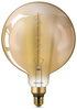 Ampoule flamme LED Philips Globe Classic Gold E27 2000K 5W = 25W