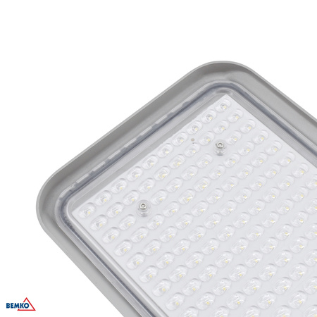 Lampadaire LED JAZMIN 150W 4000K neutre 20250lm IP65 gris clair Bemko