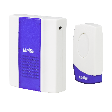 Cloche sans fil à piles TWIST portée 80m, ST-918, sundi Zamel