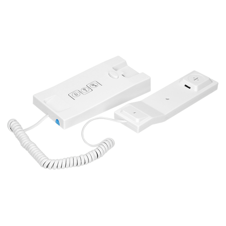 Kit d'interphone unifamilial avec interphone et lecteur de badges de proximité, blanc AVIOR OR-DOM-JA-928/W Orno