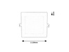 Shaun2 Luminaire encastré 6 W 4000 K 430 lm IP20 blanc 71237 Rabalux