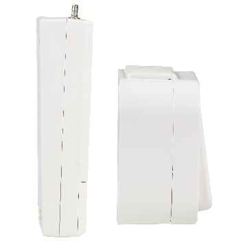 SMYK Contrôleur de sonnerie sans fil 230V avec bouton poussoir hermétique, BSD-202H, sundi Zamel