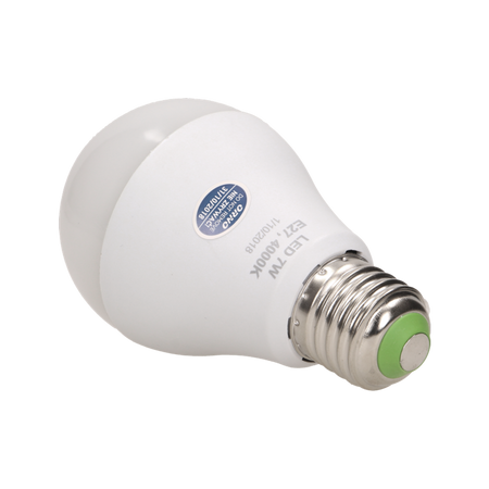 SAHIL LED, Ampoule avec détecteur de mouvement à micro-ondes 7W, 600lm, 4000K , culot E27 Orno