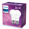 Set 2x ampoule LED 12.5W =100W 4000K neutre NW 1521lm Philips