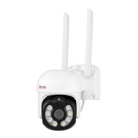 Caméra PTZ sans fil Wi-Fi TUYA 3MP blanc IP65 Zamel KPT-01