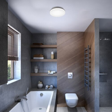 Zenon 24W IP54 2400lm LED plafonnier extérieur blanc Rabalux 2698