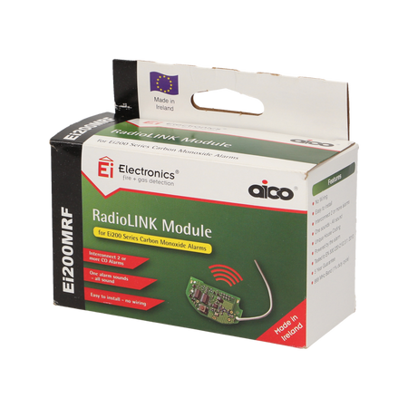 Module RF sans fil pour détecteurs de monoxyde de carbone, Ei200MRF, Orno
