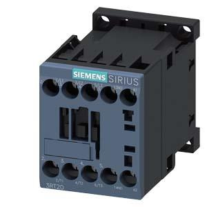 Contacteur de puissance, AC-3 : 12 A, 5,5 kW / 400 V 1 NO, 230V CA, 50/60 Hz 3 pôles, Taille S00 borne à vis 3RT2017-1AP01 SIEMENS