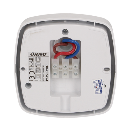 Détecteur de mouvement et de présence avec 3 capteurs 360°, IP20, OR-CR-224, Orno