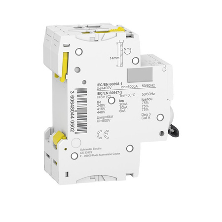 Acti9 - Acti9 ic60n 2p 13a c disjoncteur miniature