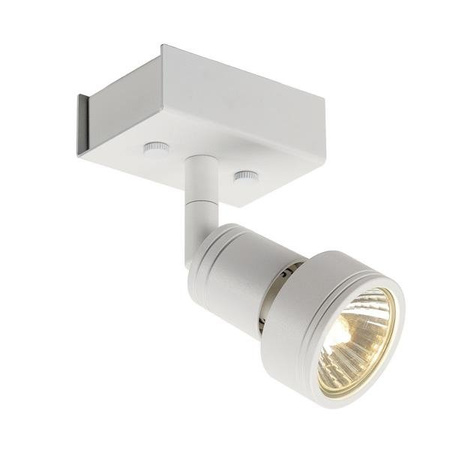 PURI applique et plafonnier intérieur, simple, blanc mat, GU10/QPAR51, 50W max, SLV