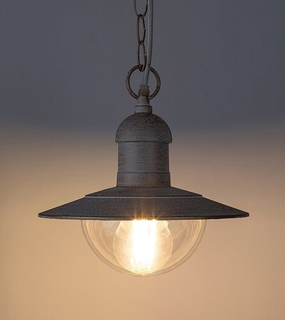 Suspension extérieure Oslo IP44 1xE27 blanc antique Rabalux 8740