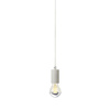FITU suspension intérieure, hauteur 9,1 cm, blanc, E27, 60W max, câble nu sans patère de 2,5m, SLV