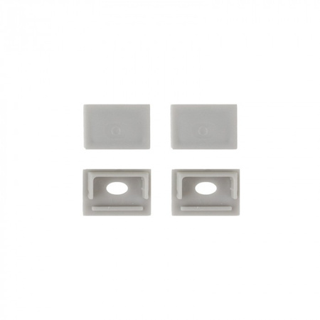 Profil encastrable GPS02 blanc + diffuseur dépoli 2m Ecolight