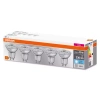 Set de 5x LED BASE PAR16 GU10 2.6W =35W 4000K 230lm 36st Osram