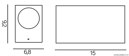 Luminaire de façade Mini 5002 BR GU10, 2 x max 35 W, 230 V, SU-MA