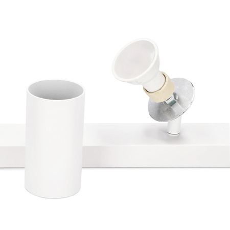 Plafonnier spot pour plafond 2xGU10 blanc MALGA 2 Edo Solutions