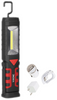 Lampe torche d'atelier LED COB 3W+1W 2800mAh avec fonction powerbank