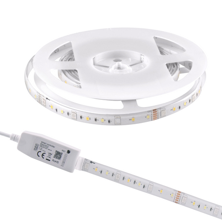 TUYA Smart 8W RGB + 3000-6000K 680lm 2m WiFi LED strip set, alimentation, contrôleur