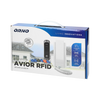 Kit d'interphone unifamilial avec interphone et lecteur de badges de proximité, blanc AVIOR OR-DOM-JA-928/W Orno