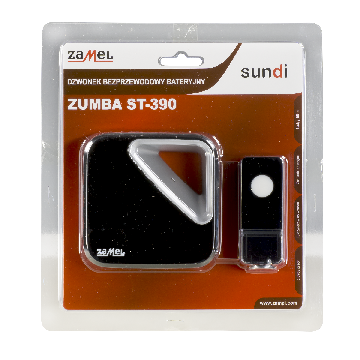 Cloche sans fil à piles Zumba, sST-390, sundi Zamel