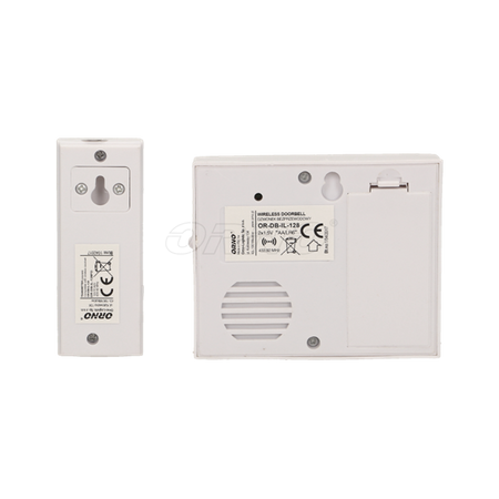 Sonnerie sans fil à piles SOUL DC, 16 mélodies, OR-DB-IL-128, Orno