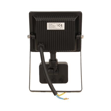 LEDO LED, Projecteur avec détecteur de mouvement, 30W, 2400lm, IP44, 4000K, noir Orno