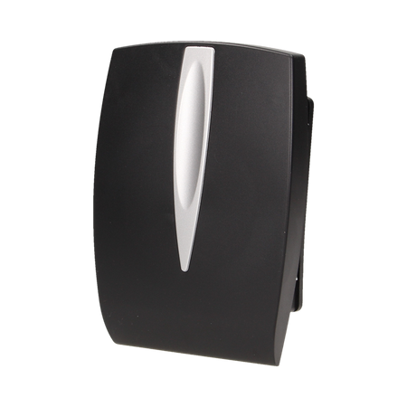 Sonnette électromécanique 8V à deux tons, noire