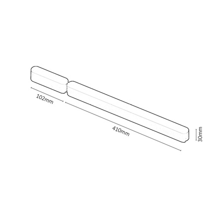 Alimentation en surface pour LiTrack Driv.100 noir 230V, 50Hz