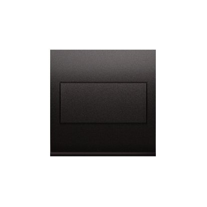 Simon 54 Premium Anthracite Obturateur de cadre sans pont - montage par clip uniquement DP/48