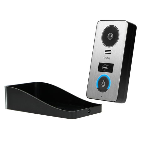 Cassette vidéo, mono-famille, avec lecteur de cartes de proximité et de porte-clés 125kHz, pour l'extension des systèmes CETI