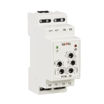 Relais de temps; 0,1s÷100dni; SPDT; 250VAC/16A; Ualim: 24VAC; DIN; PCM-10/24V ZAMEL