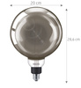 Ampoule globe à intensité variable LED Philips E27 4000K 6,5W=40W smoky décoratif
