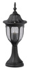 Lampe de jardin Milano IP43 1xE27 noir Rabalux 8343