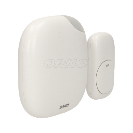 Sonnerie sans fil à piles LOGICO DC avec learning system et fonction d'alarme, Orno OR-DB-QM-124