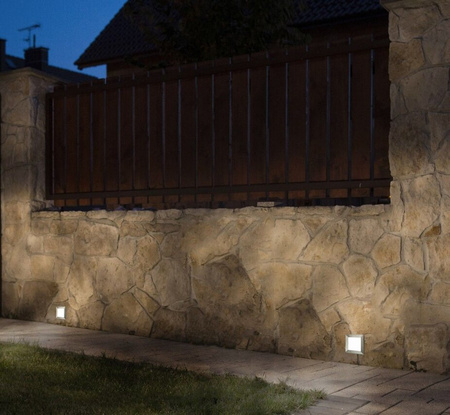 Luminaire de façade Mur Led Inox D 04 56 x LED, 3,5 W, 230 V, SU-MA