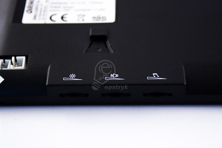 Kit vidéophone""pin hole"", ARCUS MEMO 7"", noir, OR-VID-JS-1040/B, Orno