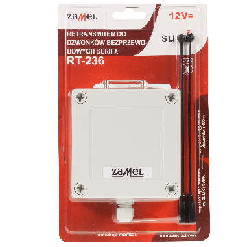 Retransmetteur pour cloches sans fil de la série X, RT-236, sundi Zamel