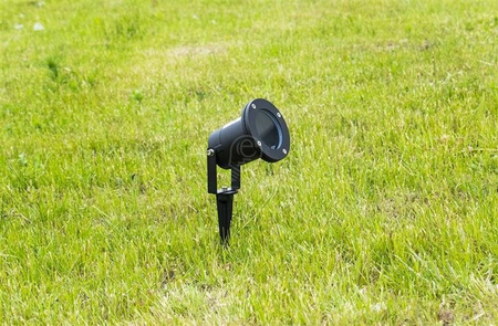 Projecteur de jardin à pique, Diego GU10 IP65 noir GTV