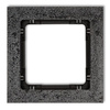 Cadre simple universel béton (cadre anthracite, fond noir) anthracite Karlik Deco 11-12-DRB-1