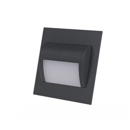 Luminaire d'escalier LED anthracite froid avec variateur 1,2W 6000K INGA LS-IAC F&F